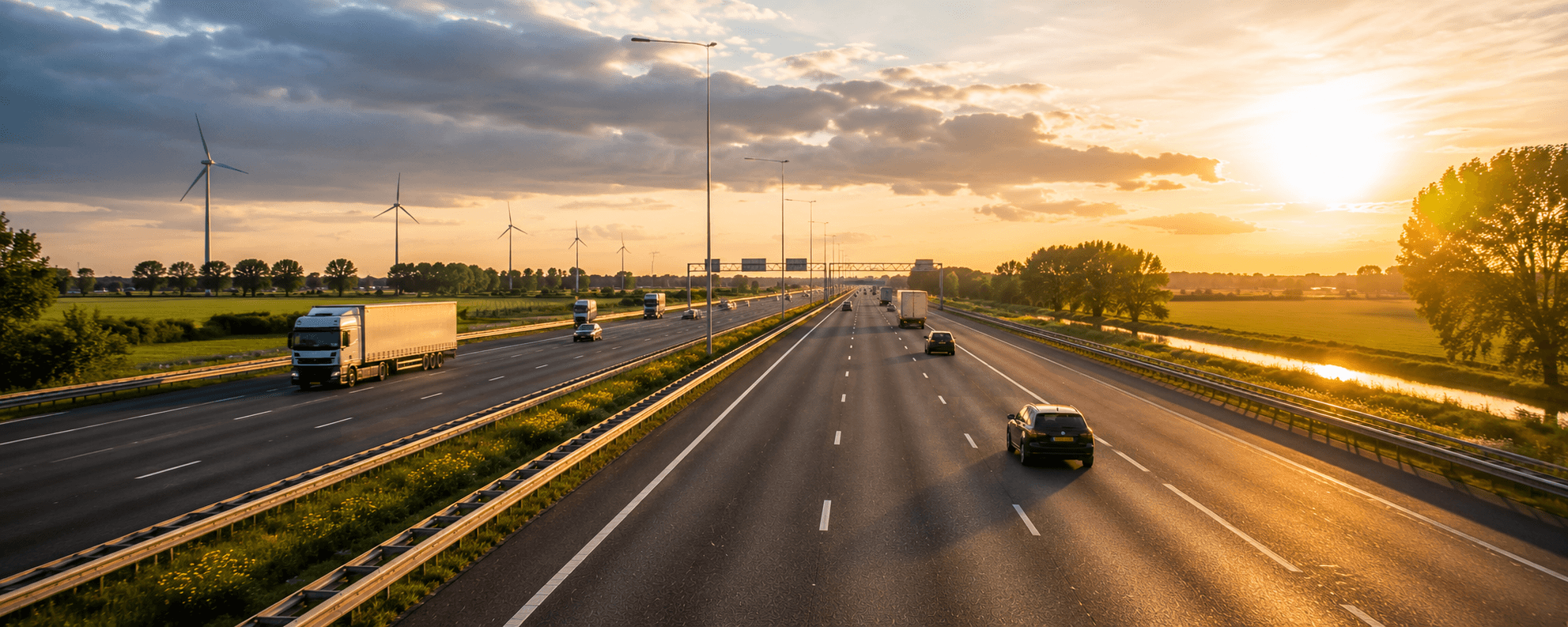 Dutch motorway and lane discipline